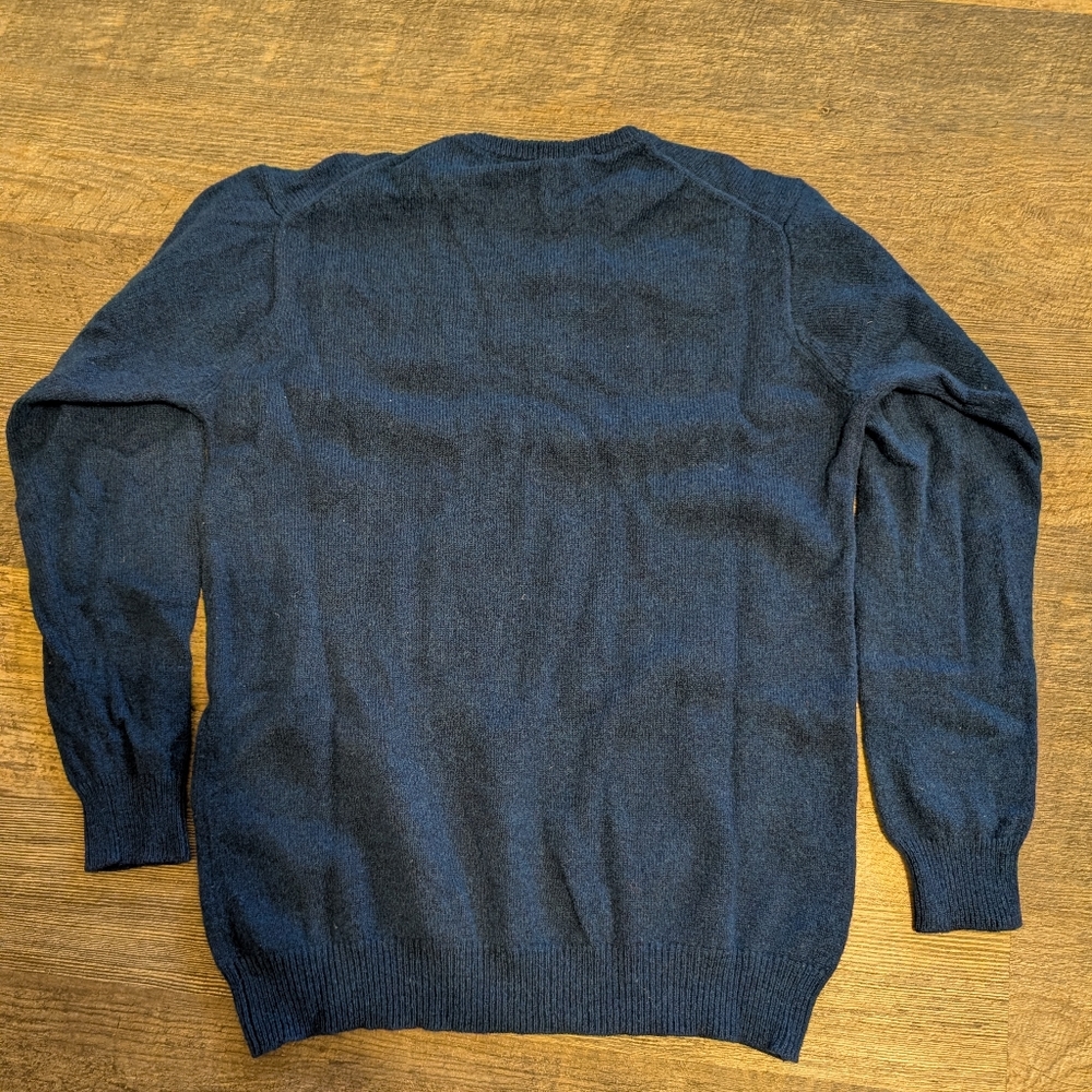 Blue Wool Sweater - Picture 3 of 3